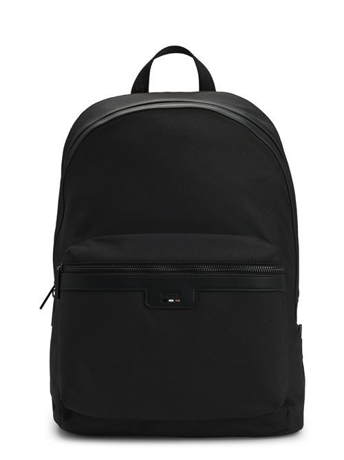 Zaino strutturato con finiture distintive BOSS | 50536170 RAY_N_BACKPACK.001